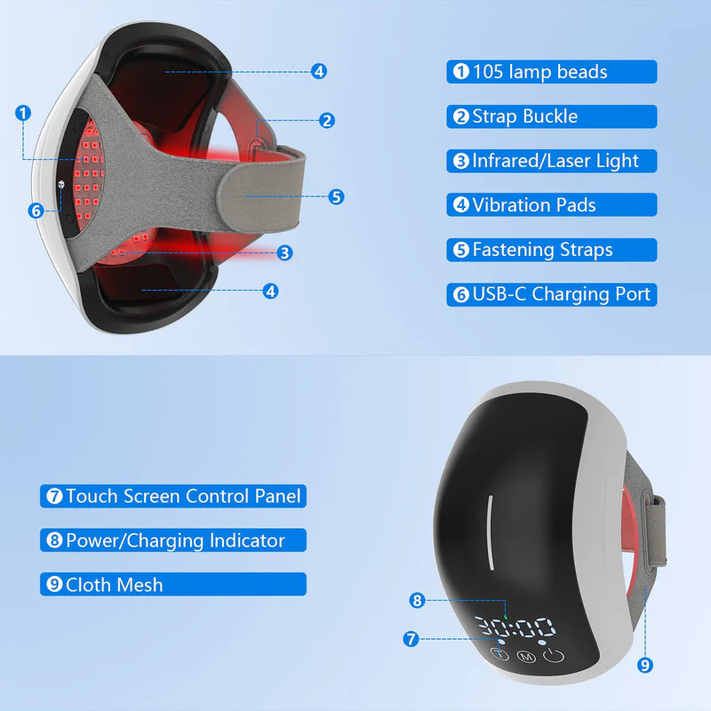 KTS Laser Therapy Pain Relief Massager x2 Pieces