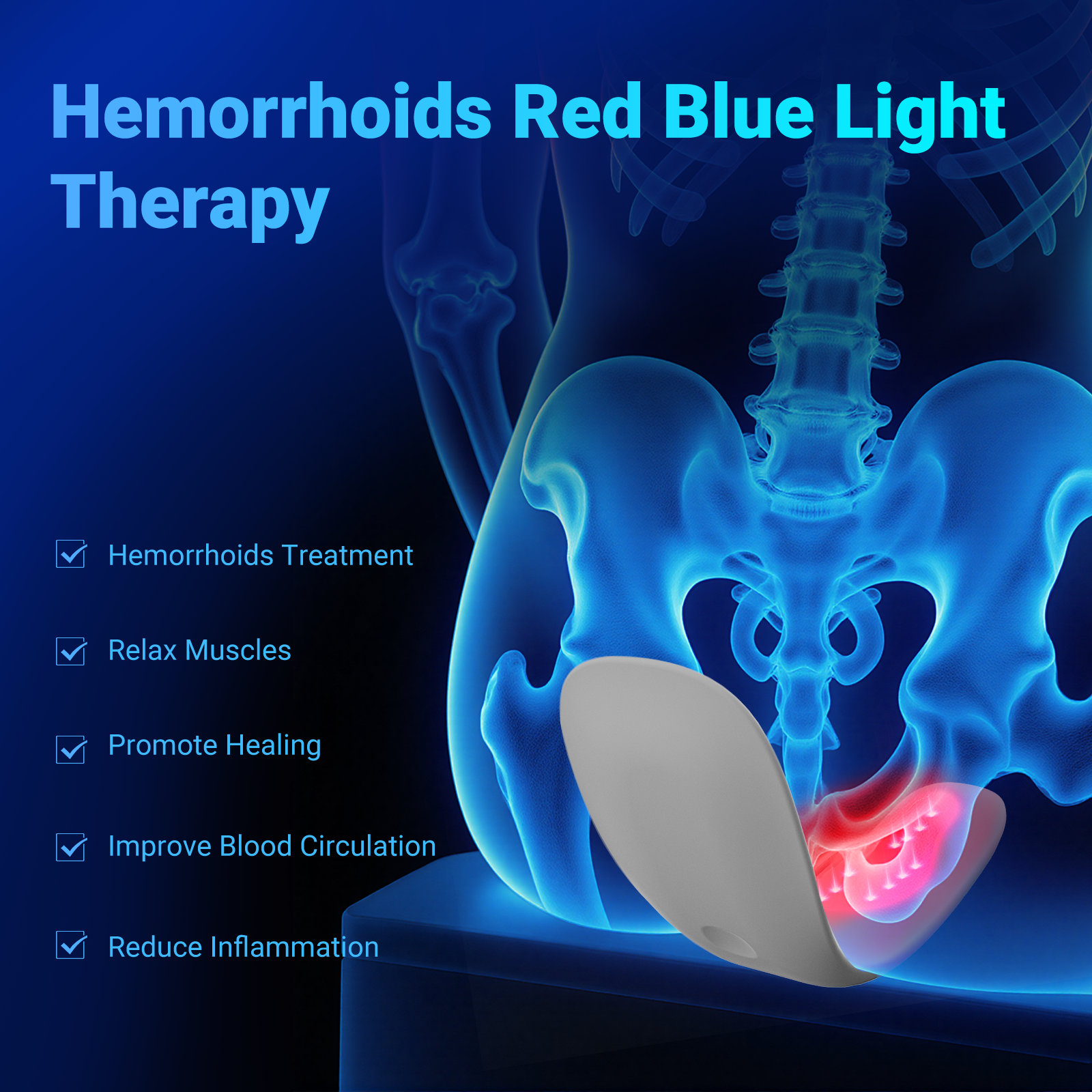 Portable Laser Hemorrhoids Treatment Device
