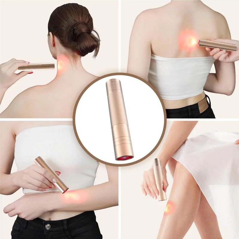 KTS Red Light Therapy Flashlight for Face