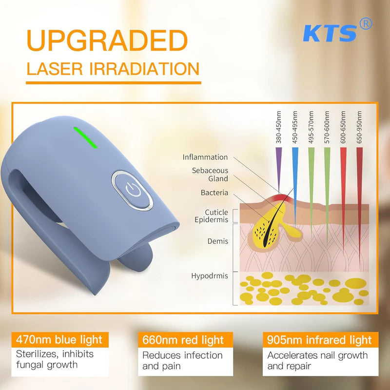 KTS Nail Fungus Cleaning Device for Onychomycosis