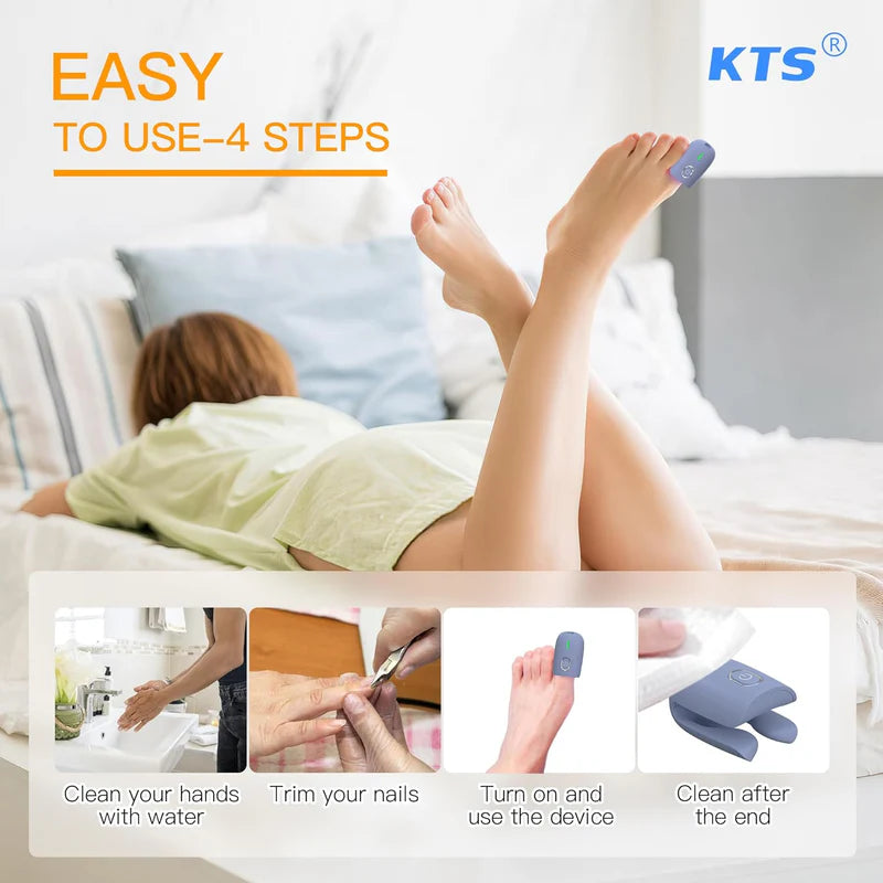 KTS Nail Fungus Cleaning Device for Onychomycosis