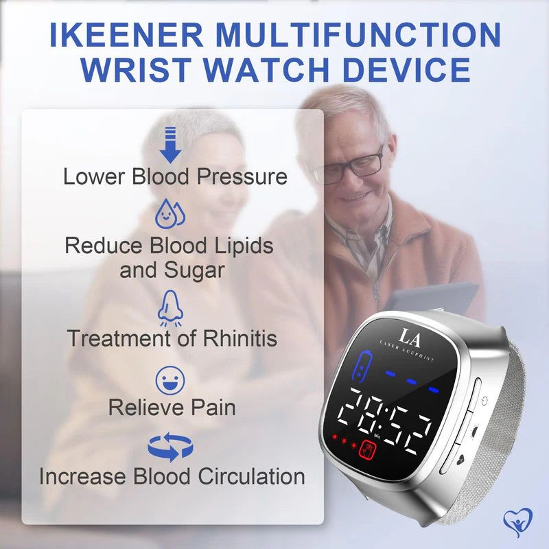 KTS Upgraded Model Cold Laser Therapy Watch