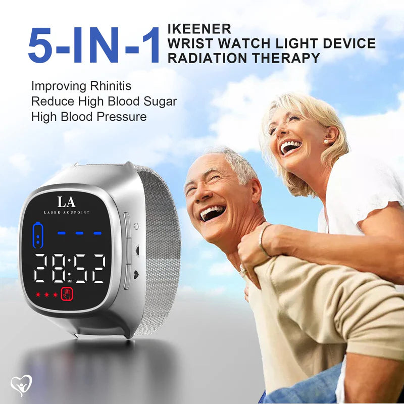 KTS Upgraded Model Cold Laser Therapy Watch