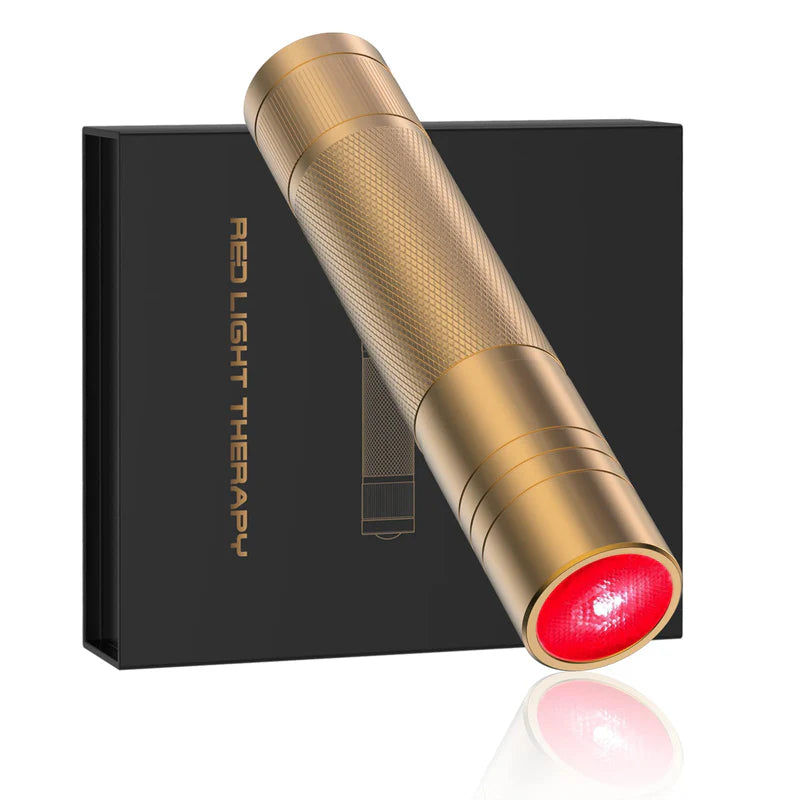 KTS Red Light Therapy Flashlight for Face